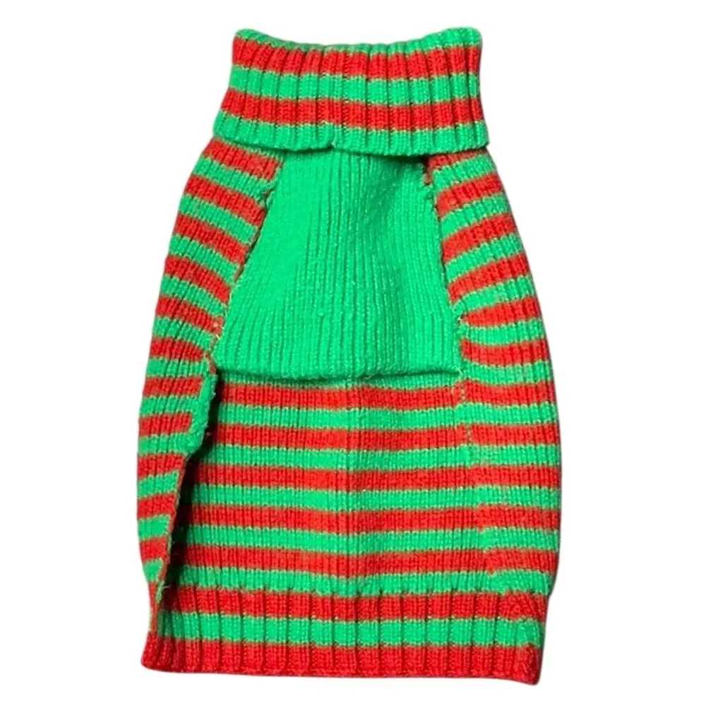 Cheerful Striped Doggy Sweater